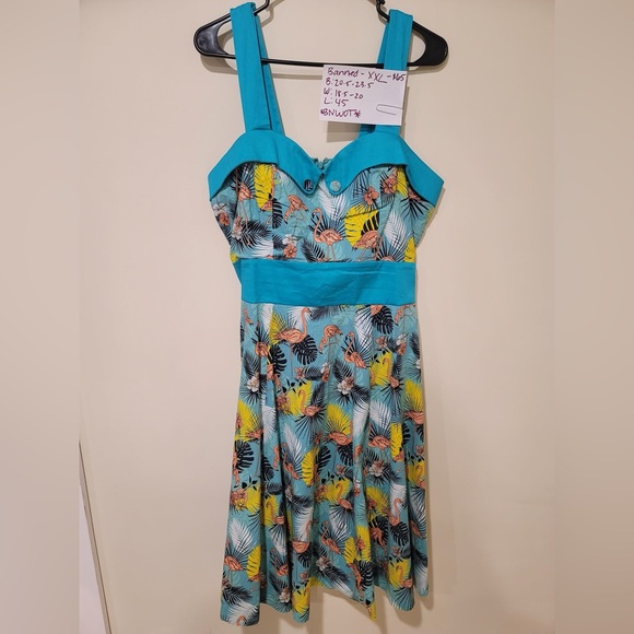 Banned Apparel flamingos dress - Picture 2 of 3